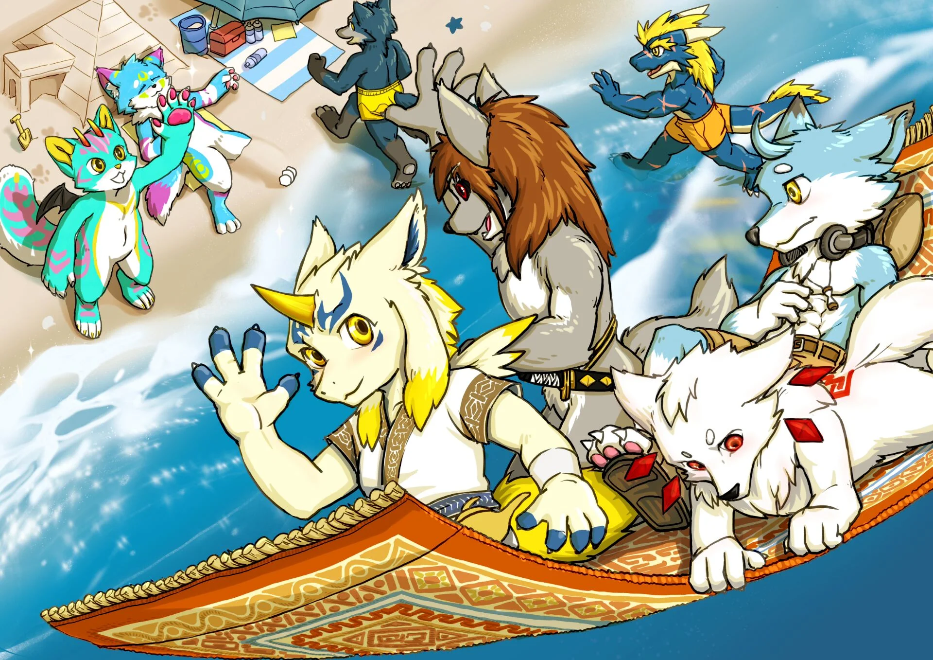 沙海秘宝 展会封面-Furry百科