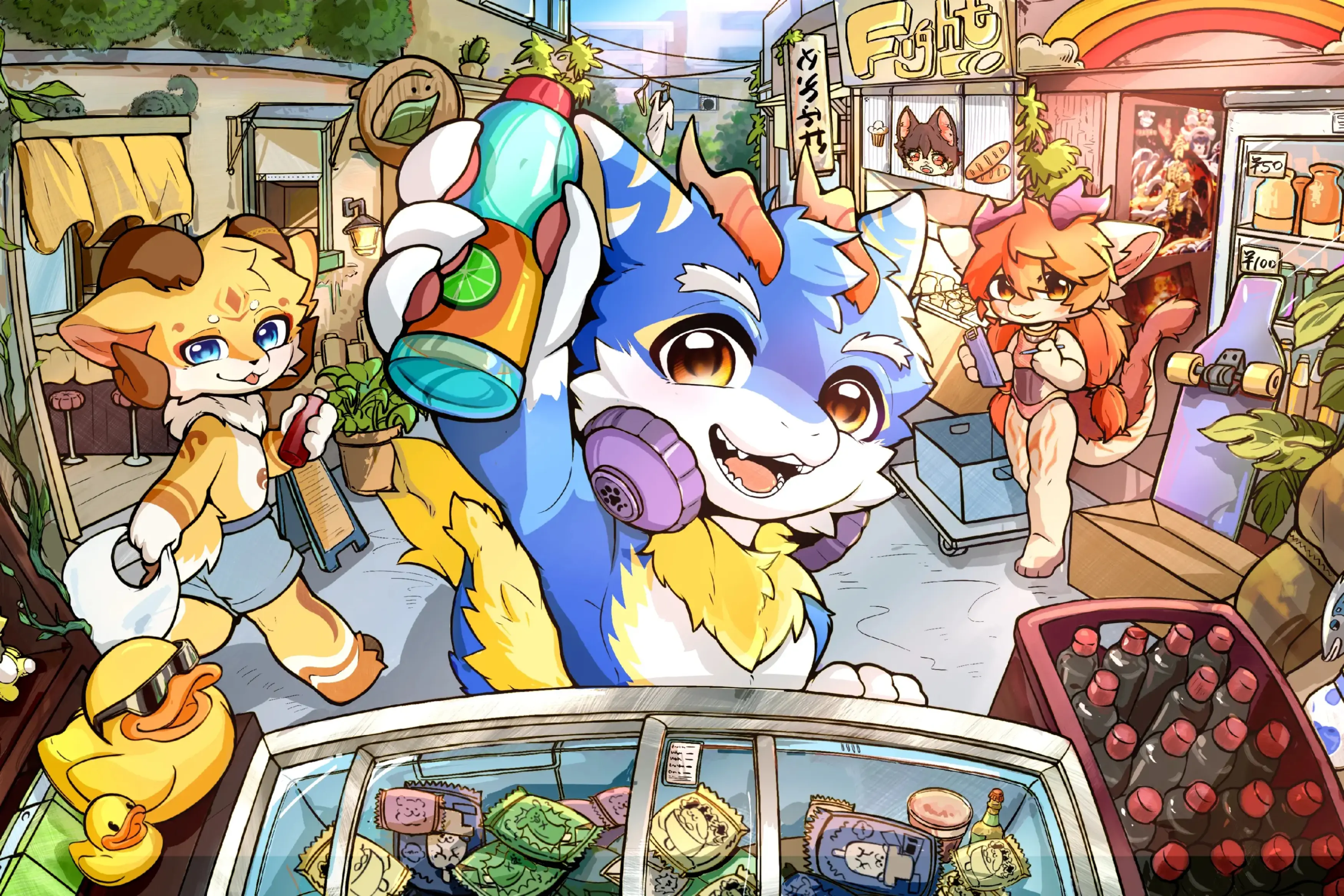 汽水派对 展会封面-Furry百科