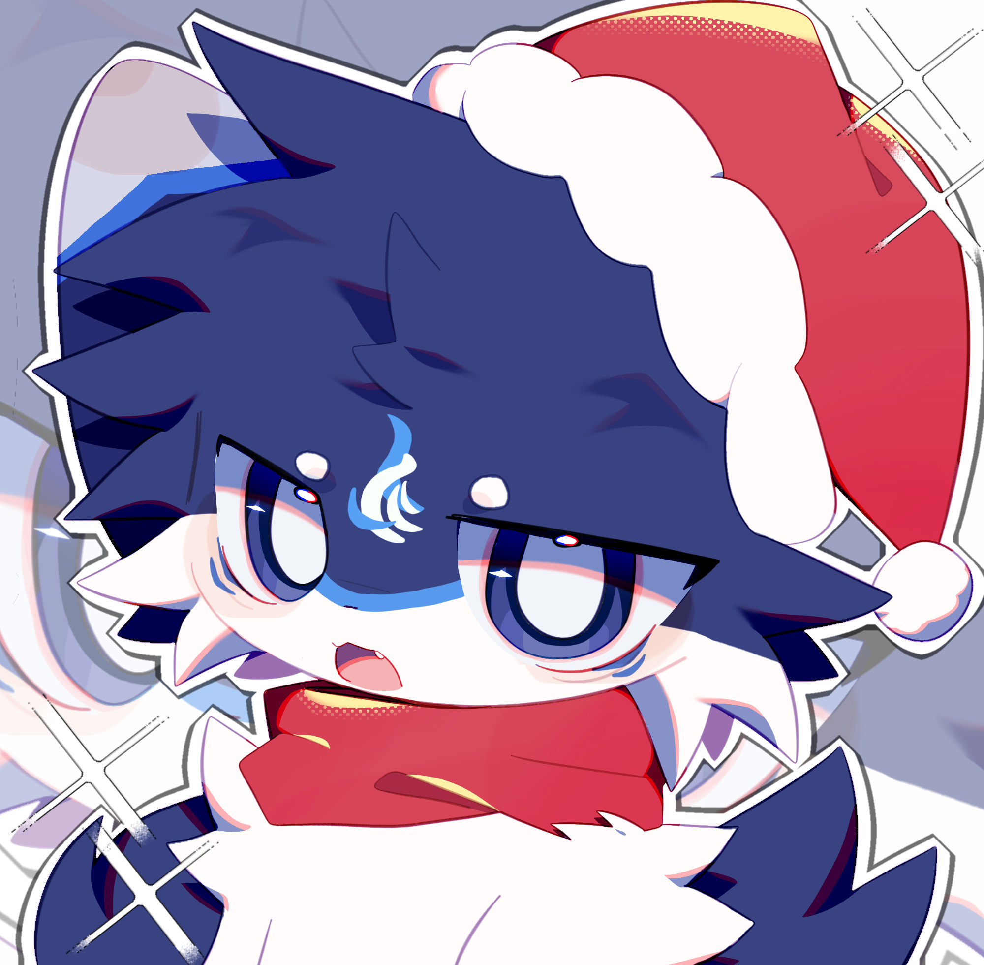 蔚蓝仅是牡丹的头像-Furry百科