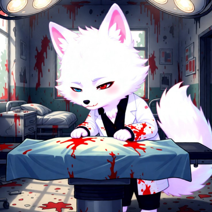 沉眠无望-银白-劫忘的头像-Furry百科