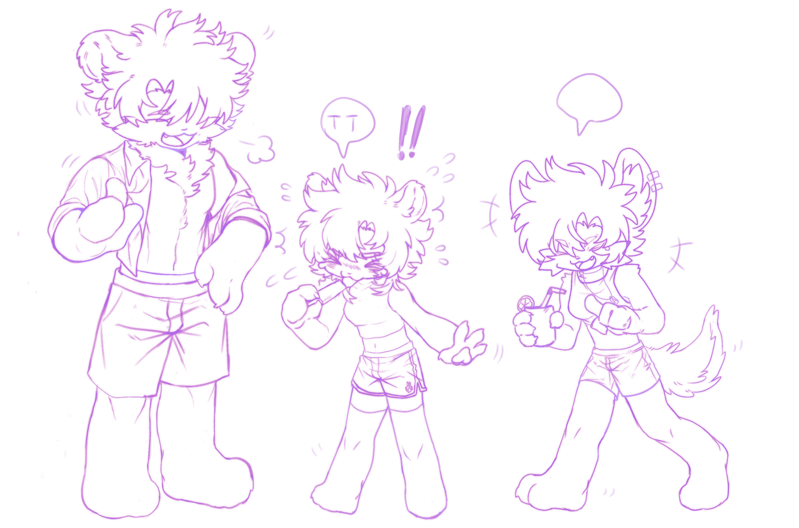 画了三人组-Furry百科