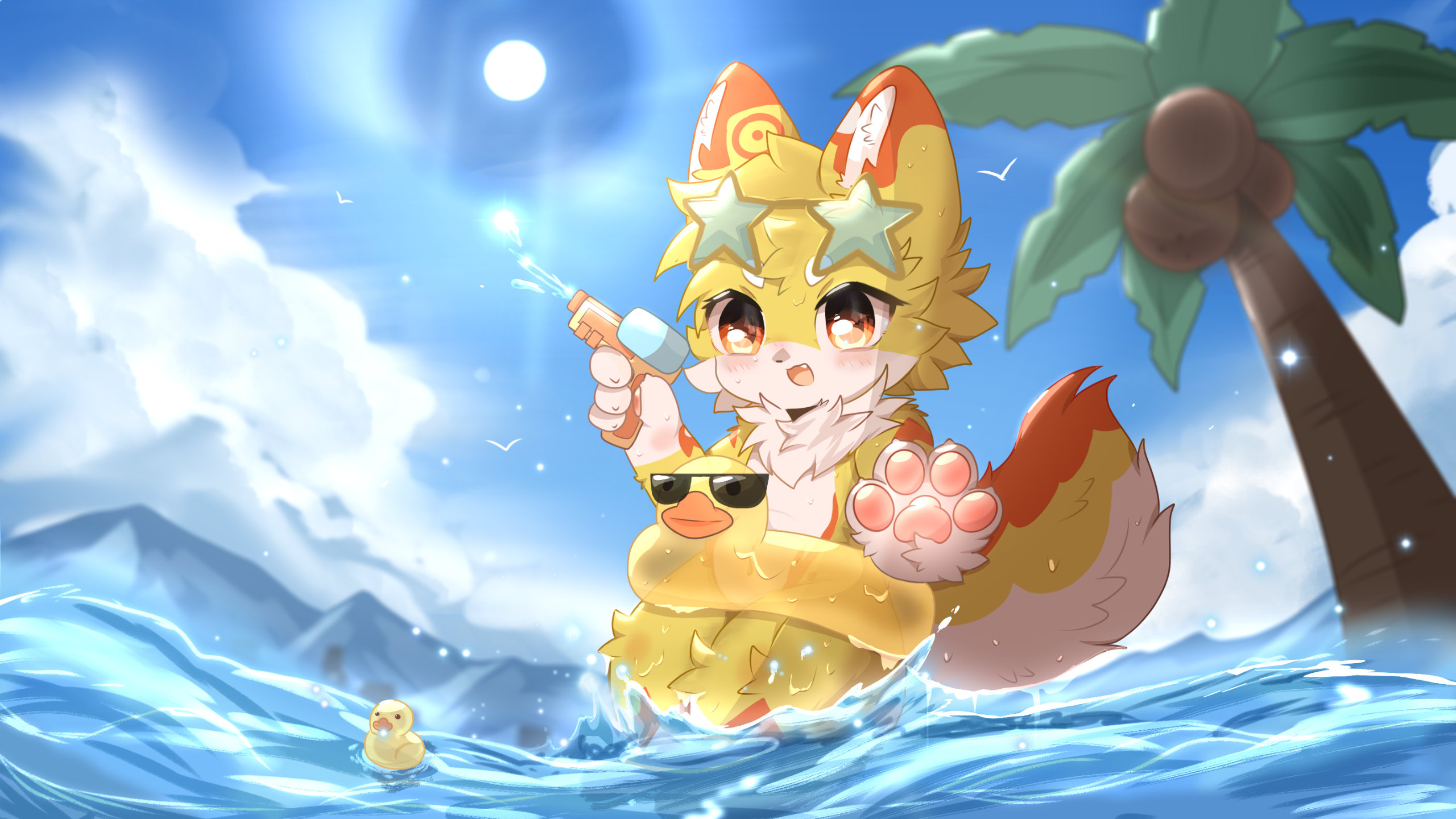 咪咪！放个柴在这然后什么都不说～ @橼龙 #Furry #柴汪-Furry百科