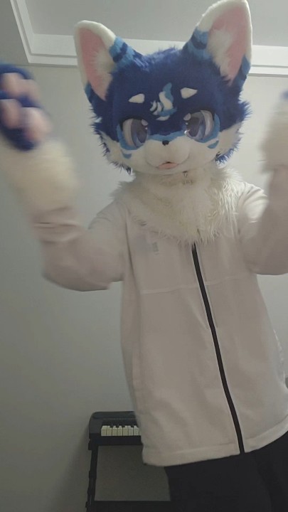 狗熊哆嗦毛（致歉🙏🏻） #furry #fursuit #狗熊哆嗦毛 #萌