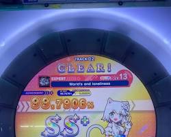 SSS+ 满分结算界面